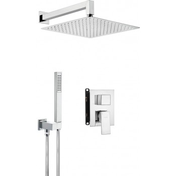 Concealed shower set with mixing BOX