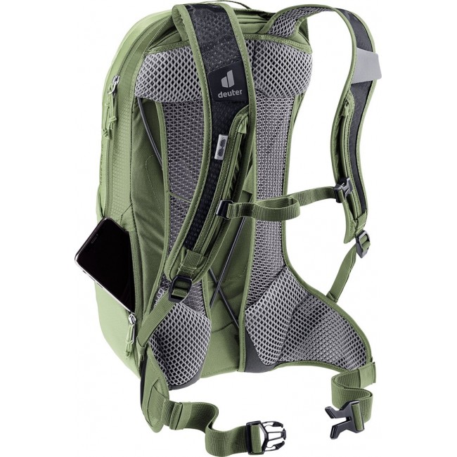 Bicycle backpack - Deuter Race Air 10 (Mineral/Grove)