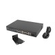 Lanberg RSFE-16P-2C-150 network switch Unmanaged Gigabit Ethernet (10/100/1000) Power over Ethernet (PoE) 1U Black