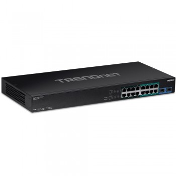 Trendnet TPE-BG182G network switch Unmanaged Gigabit Ethernet (10/100/1000) Power over Ethernet (PoE) 1U Black