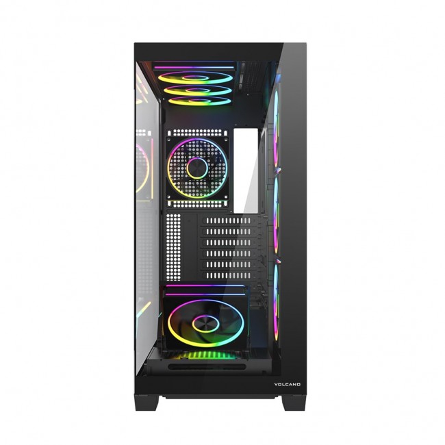 MODECOM VOLCANO STELLAR PLUS ARGB MIDI 8F BLACK