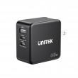 UNITEK P1117B mobile device charger Universal Black AC Fast charging Indoor