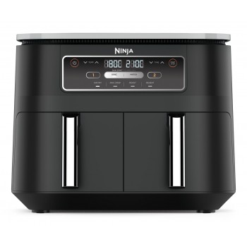 Ninja AF200EU fryer Double 7.6 L Stand-alone 2400 W Hot air fryer Black