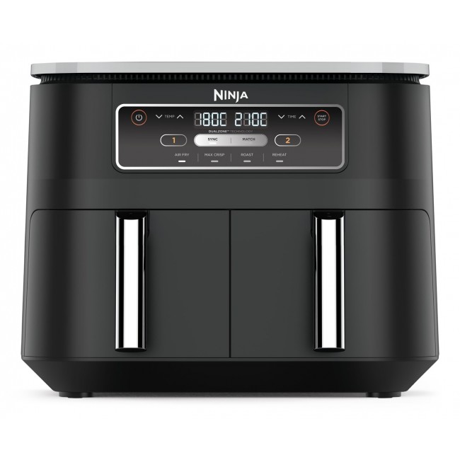 Ninja AF200EU fryer Double 7.6 L Stand-alone 2400 W Hot air fryer Black
