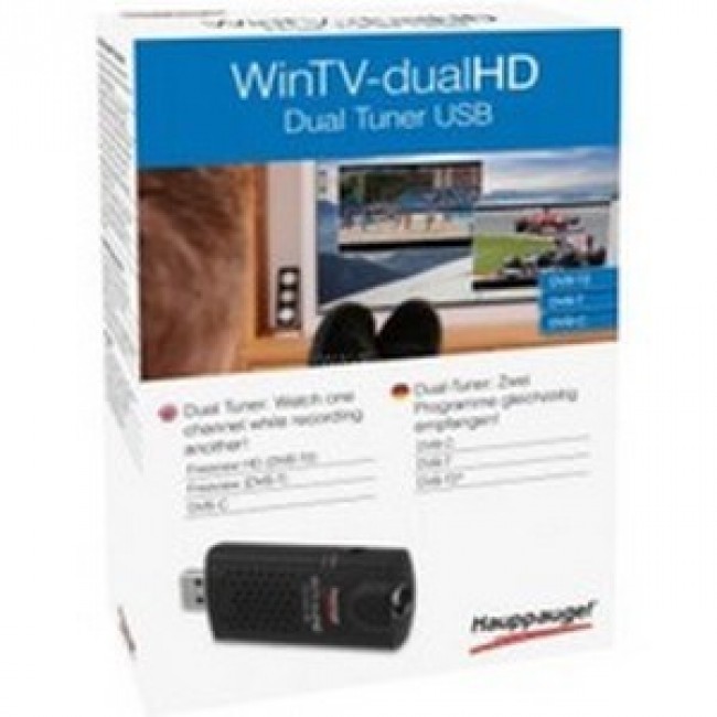 Hauppauge WinTV-dualHD Internal DVB-C, DVB-T, DVB-T2 USB