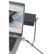 Kensington Slim N17 2.0 Keyed Dual Head Laptop Lock for Wedge-Shaped Slots Kensington Slim N17 2.0 Keyed Dual Head Laptop Lock for Wedge-Shaped Slots