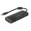 DeLOCK 63931 laptop dock/port replicator USB 3.2 Gen 1 (3.1 Gen 1) Type-C Black DeLOCK 63931 laptop dock/port replicator USB 3.2 Gen 1 (3.1 Gen 1) Type-C Black