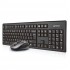 A4Tech 7100N desktop keyboard Mouse included RF Wireless QWERTY English Black