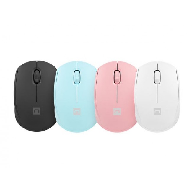 NATEC STORK mouse Home Ambidextrous Bluetooth + USB Type-A Optical 1600 DPI