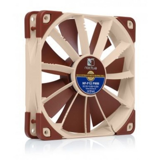 Noctua NOC-NF-F12-PWM Computer case Fan 12 cm Beige, Brown 1 pc(s) Noctua NOC-NF-F12-PWM Computer case Fan 12 cm Beige, Brown 1 pc(s)