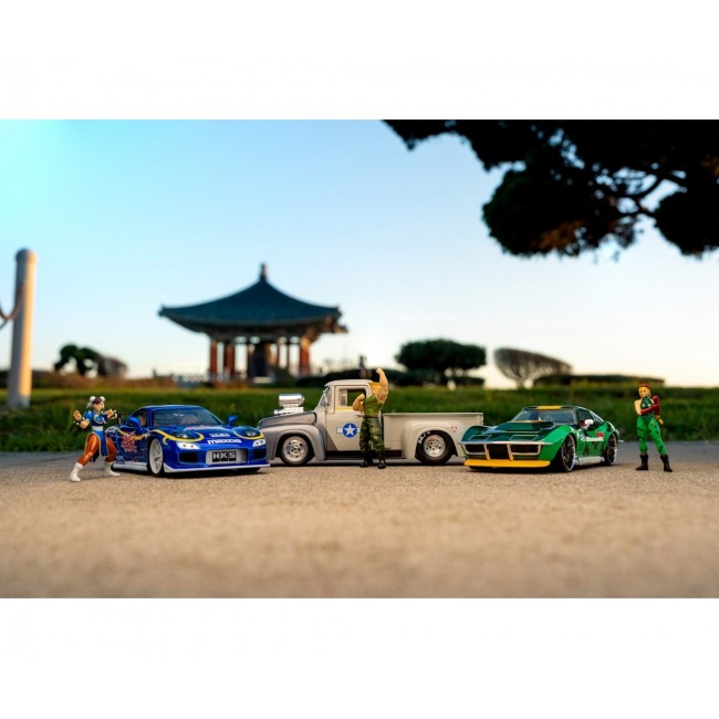 Jada Toys Street Fighter 1993 Mazda RX7 1:24 Jada Toys Street Fighter 1993 Mazda RX7 1:24