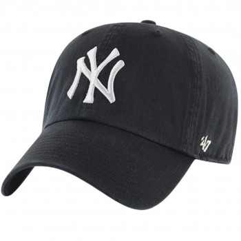 '47 New York Yankees Clean Up Baseball Cap Black B-RGW17GWS-BKD