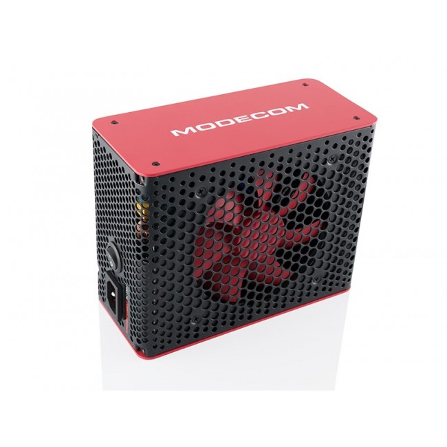 Modecom Volcano power supply unit 750 W 20+4 pin ATX ATX Black, Red Modecom Volcano power supply unit 750 W 20+4 pin ATX ATX Black, Red