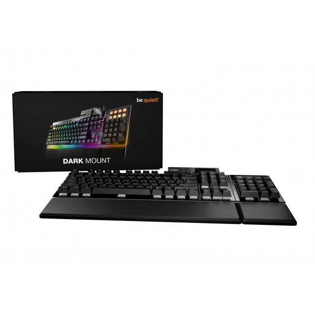 be quiet! Dark Mount Silent Linear US ANSI keyboard Gaming USB QWERTY US English Black