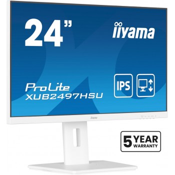 iiyama ProLite 24 IPS technology panel with height adjustable stand and 100Hz refresh rate