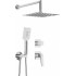 Concealed shower set