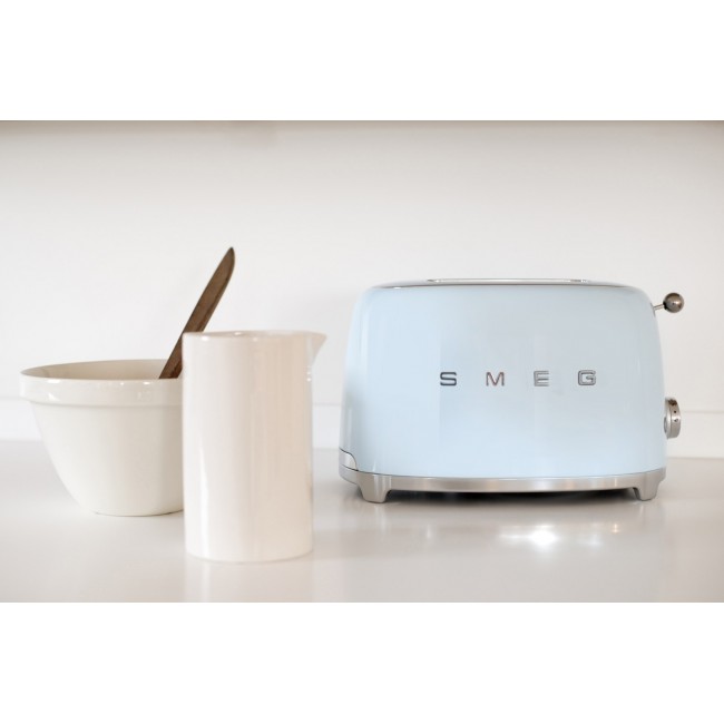 Smeg 50's Style Toaster TSF01PBEU Pastel Blue Smeg 50's Style Toaster TSF01PBEU Pastel Blue