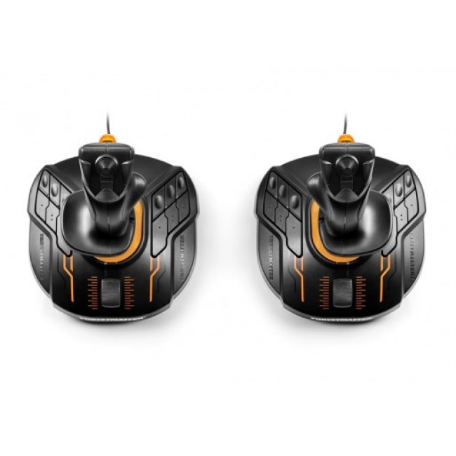 Thrustmaster T.16000M FCS SPACE SIM DUO Black, Orange USB Joystick Analogue / Digital PC Thrustmaster T.16000M FCS SPACE SIM DUO Black, Orange USB Joystick Analogue / Digital PC