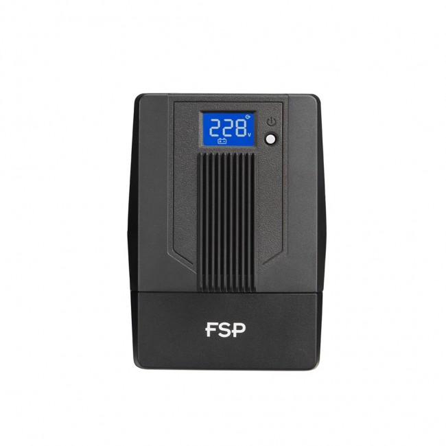 FSP iFP 600 uninterruptible power supply (UPS) Line-Interactive 0.6 kVA 360 W 2 AC outlet(s) FSP iFP 600 uninterruptible power supply (UPS) Line-Interactive 0.6 kVA 360 W 2 AC outlet(s)