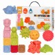 Tullo Sensory blocks Montessori educational set, 14 pieces Tullo Sensory blocks Montessori educational set, 14 pieces