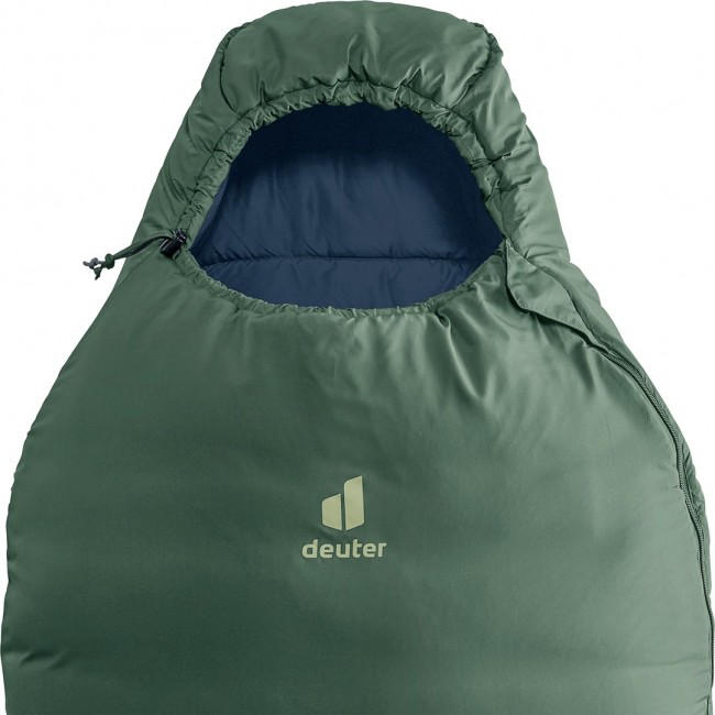 Deuter Orbit EL 0C/32F Adult Mummy sleeping bag Fabric, Polyethersulfone (PES), Ripstop Green