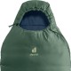 Deuter Orbit EL 0C/32F Adult Mummy sleeping bag Fabric, Polyethersulfone (PES), Ripstop Green