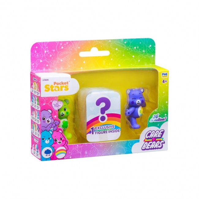 CARE BEARS S1 FIGURES - 3 PACK (ASSORTMENT) CARE BEARS S1 FIGURES - 3 PACK (ASSORTMENT)
