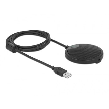 DeLOCK USB Condenser Microphone Omnidirectional for Conferences