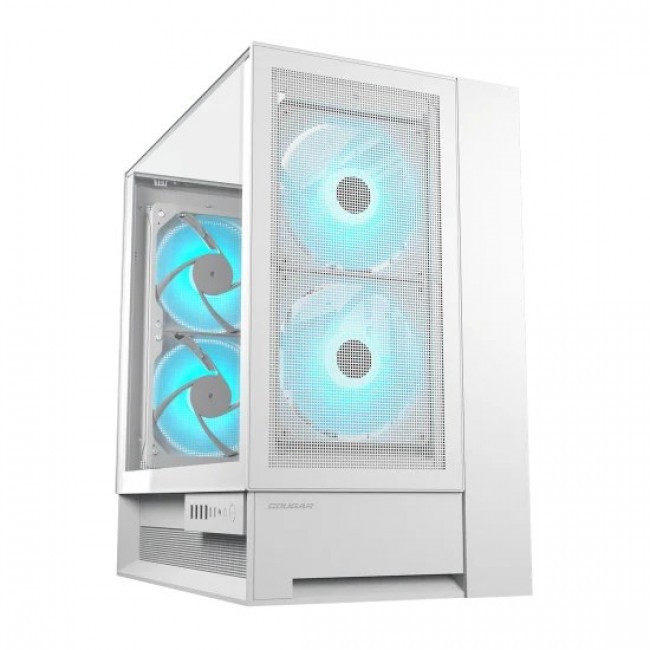 COUGAR Midi Tower Case OmnyX, ARGB, White