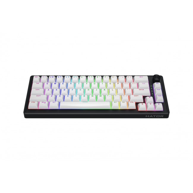HATOR Skyfall Wireless 65 keyboard Gaming USB + RF Wireless + Bluetooth QWERTY US English Black, White