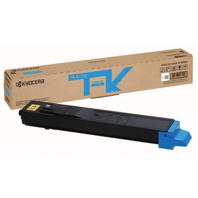 Toner Kyocera TK-8115C Cyan 6.000 Seiten Toner Kyocera TK-8115C Cyan 6.000 Seiten