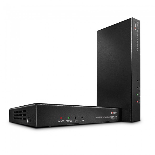 Lindy 300m Fibre Optic HDMI 18G & IR Extender Lindy 300m Fibre Optic HDMI 18G & IR Extender
