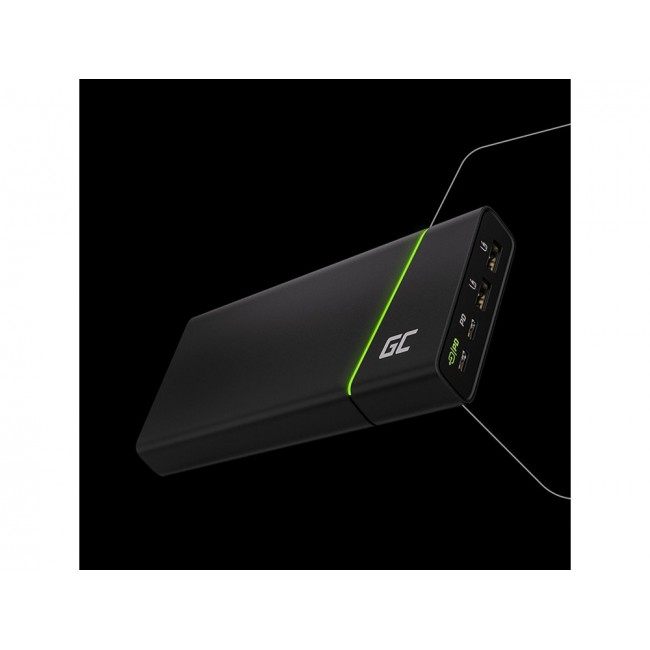 Green Cell PowerPlay Ultra power bank Lithium-Ion (Li-Ion) 26800 mAh Graphite Green Cell PowerPlay Ultra power bank Lithium-Ion (Li-Ion) 26800 mAh Graphite