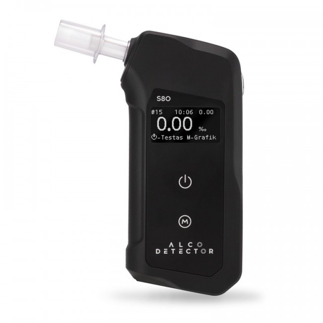 BREATHALYZER ALCODETECTOR S80 BREATHALYZER ALCODETECTOR S80