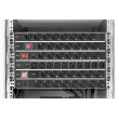 Digitus aluminum outlet strip with switch, 7 safety outlets, 2 m supply with surge protection