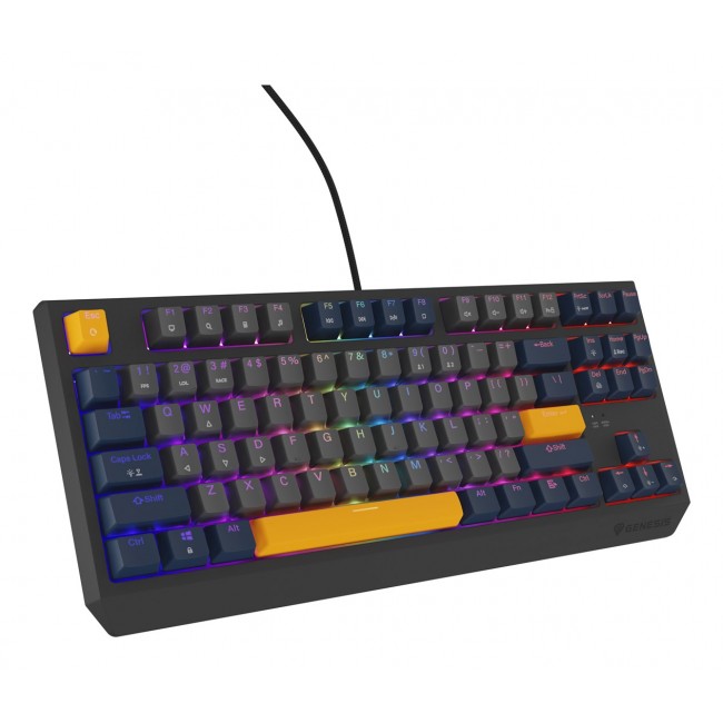 GENESIS Thor 230 TKL Naval Blue Negative Outemu Panda