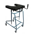 Four-wheeled support of pulpit type - walker