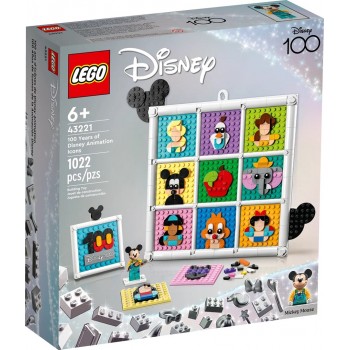 LEGO DISNEY 43221 100 YEARS OF DISNEY ANIMATION ICONS