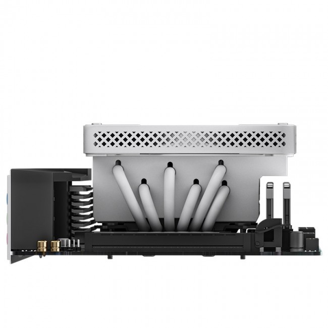 Jonsbo HX6200D Processor Air cooler 12 cm White 1 pc(s) Jonsbo HX6200D Processor Air cooler 12 cm White 1 pc(s)