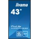 iiyama LH4341UHS-B2 Signage Display 108 cm (42.5 iiyama LH4341UHS-B2 Signage Display 108 cm (42.5