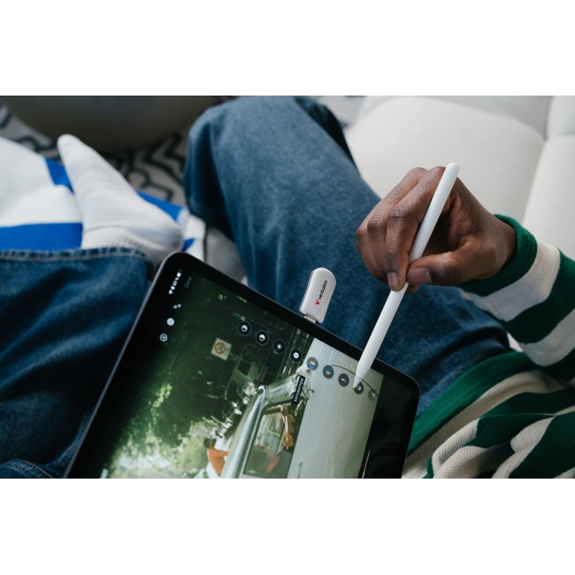 Verbatim Plectra USB-C Flash Drive White 256GB Verbatim Plectra USB-C Flash Drive White 256GB