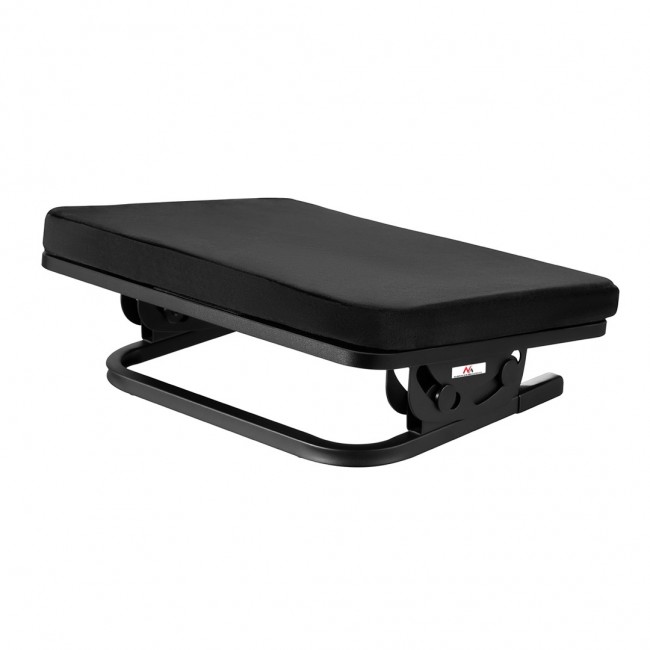 Maclean MC-460 Ergonomic Footrest Leg Foot Rest Infinitely Adjustable Angle Under Desk Removable Cushion Cushioned Maclean MC-460 Ergonomic Footrest Leg Foot Rest Infinitely Adjustable Angle Under Desk Removable Cushion Cushioned