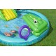 Bestway Crocodile Cove Kids Inflatable Water Play Center and Pool 2.24 m x 1.81 m x 72 cm