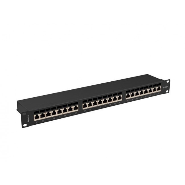 Lanberg PPSA-1024-B patch panel 1U Lanberg PPSA-1024-B patch panel 1U