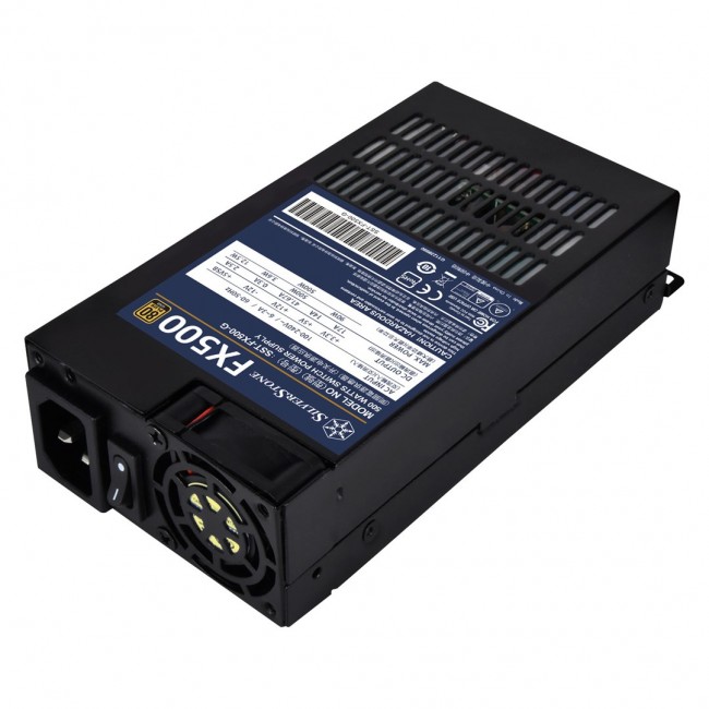 Silverstone FX500 power supply unit 500 W 20+4 pin ATX Flex ATX Black Silverstone FX500 power supply unit 500 W 20+4 pin ATX Flex ATX Black