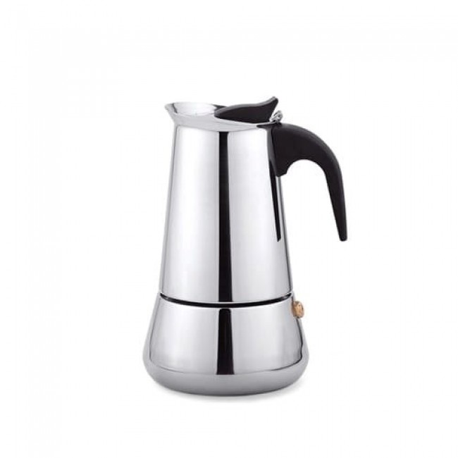 Bialetti Brikka Moka pot 0.1 L Black, Stainless steel