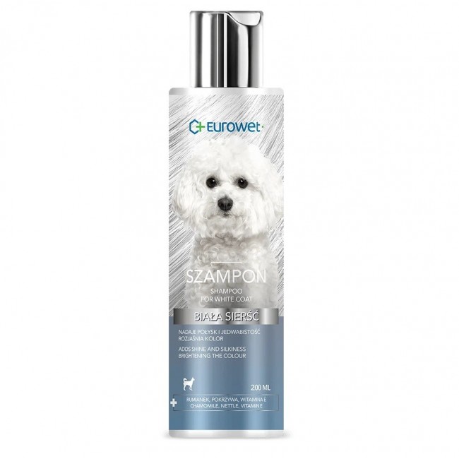 EUROWET White coat - shampoo for dogs - 200ml EUROWET White coat - shampoo for dogs - 200ml