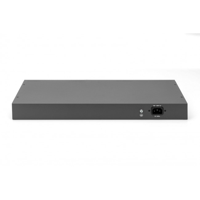 Digitus 16 Port Fast Ethernet PoE Switch, 19 Inch, Unmanaged, 2 Uplinks Digitus 16 Port Fast Ethernet PoE Switch, 19 Inch, Unmanaged, 2 Uplinks