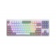 HATOR Rockfall 3 TKL Wireless, white, QMK/VIA, OMA profile white-black keycaps Keyboard - linear mechanical hotswap switches - US - ANSI Layout