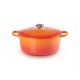 Le Creuset 21177280902430 6.7 L Round Orange, Red